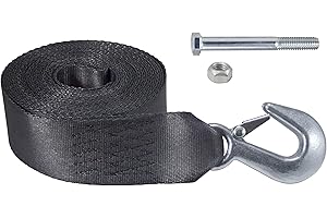 GOLDENROD Dutton-Lainson Company 6542 20'/4800 lbs Winch Strap with Hook