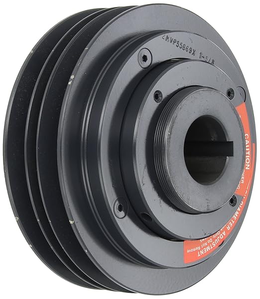 Browning 2MVP55B69X 1 5/8 Variable Speed Sheave, 2 Groove, Finished