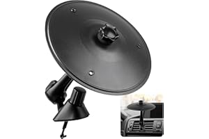 DIFFUSE PETRICHOR Car Cymbal Air Vent,Mini Cymbal for Car - Crisp Metallic Sound,Car Symbol Drum for Music Lovers & Drummers - Universal Fit for All Vehicles,Fun Driving Music Gadget Gift