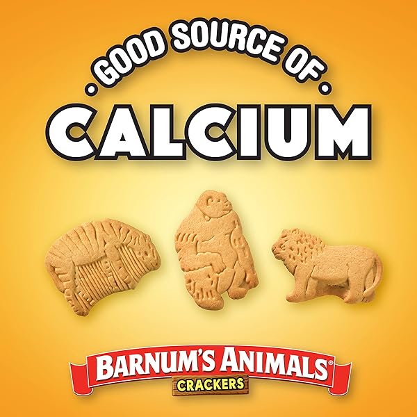 BARNUM’S ORIGINAL ANIMAL CRACKERS, KIDS SNACKS, 10 SNACK PACKS