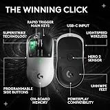 Logitech G PRO X2 SUPERSTRIKE Lightspeed Wireless Mouse White view 5