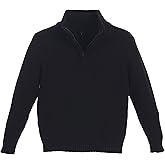 Gioberti Boy's Knitted Half Zip 100% Cotton Sweater
