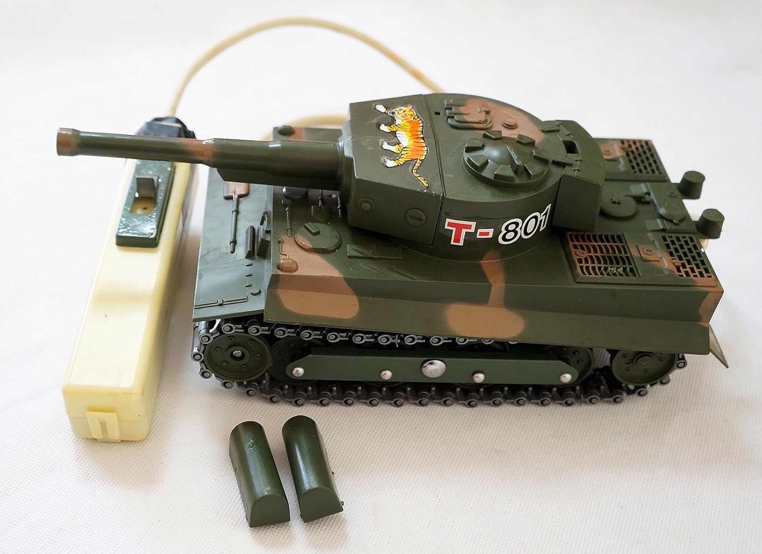 Vintage 1978 German WWII Remote Control Tiger Tank By Clim From Spain