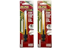 OLFA 5023 Multi-Purpose Craft Knife , 9mm (2 Pack)