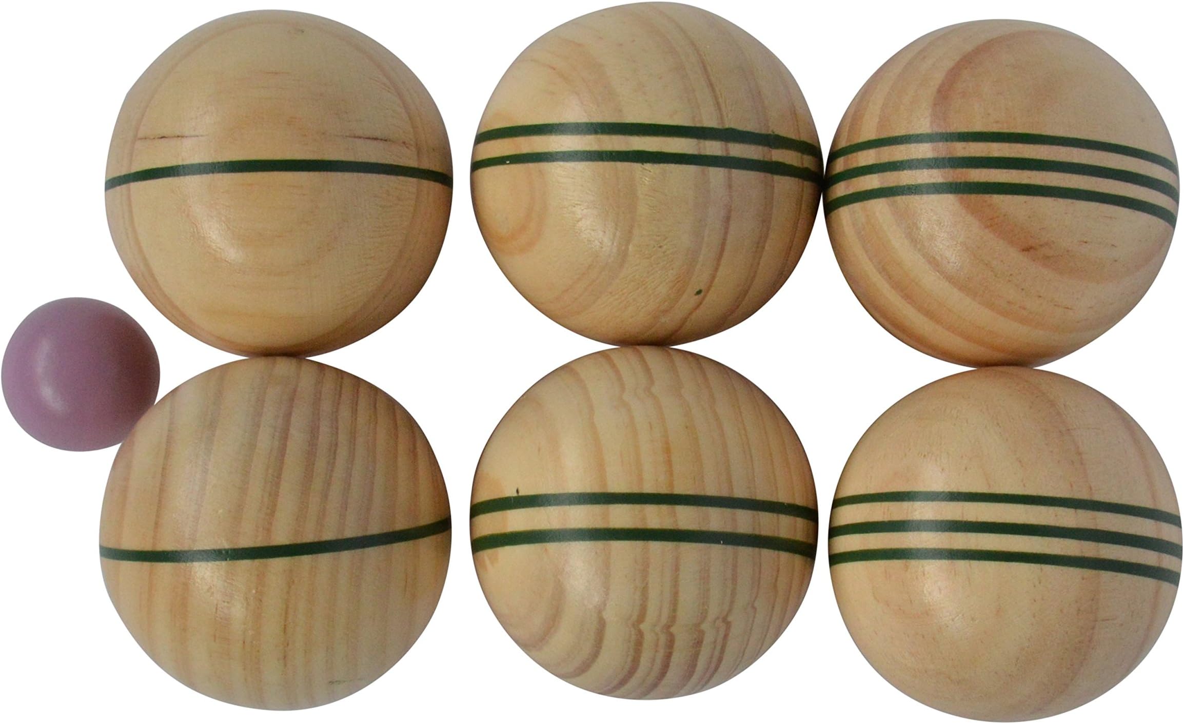 Traditional Garden Games TGG127 Wooden Boule Toy, Wood, 6.5/3 cm