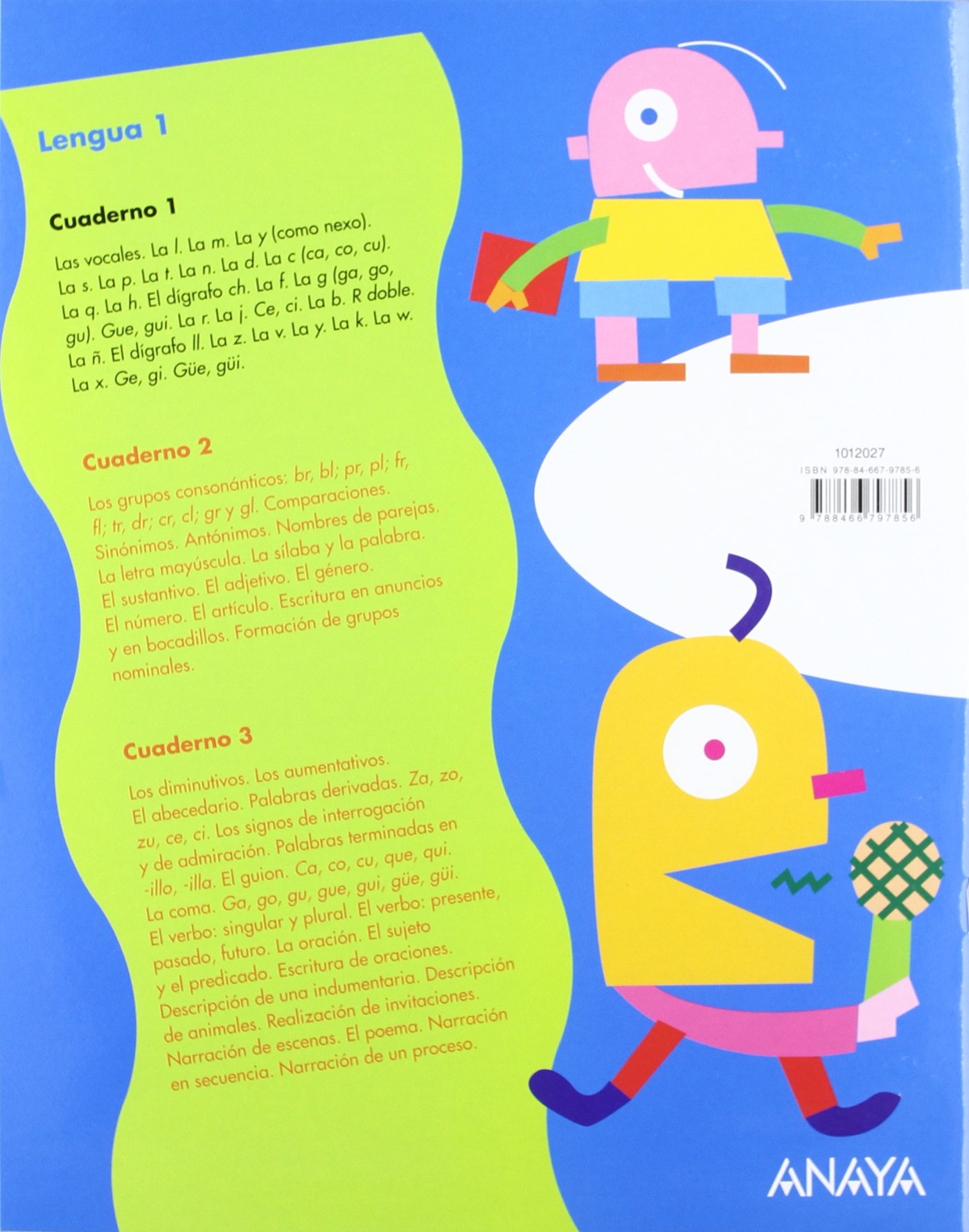 Buy Cuaderno 1 Lengua Primaria 1 Una A Una Book Online At Low Prices In India Cuaderno 1 Lengua Primaria 1 Una A Una Reviews Ratings Amazon In