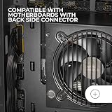 Mars Gaming MC-3TCORE Custom ATX Case Triple Tempered Glass White view 5