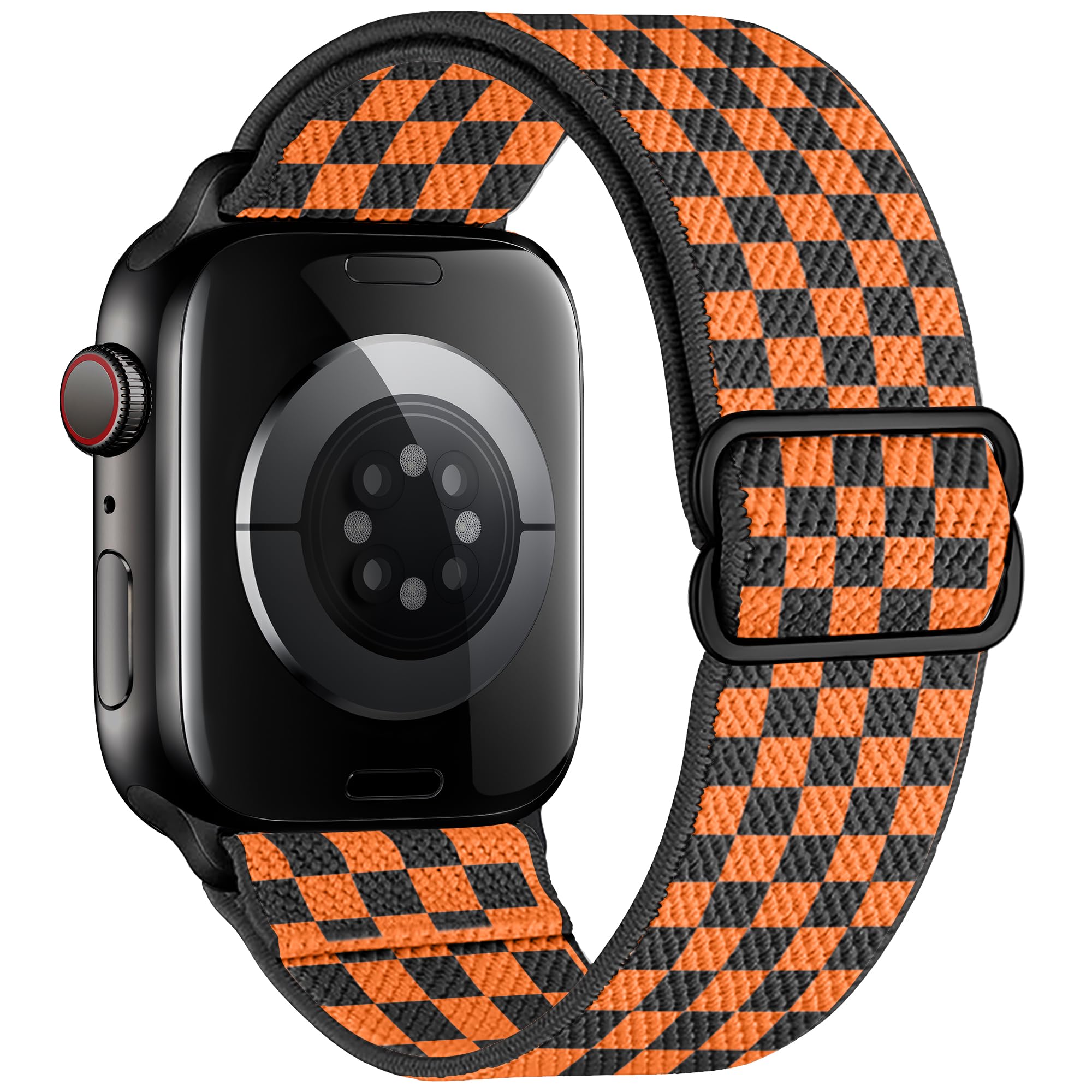 MITERV Stretchy Nylon Loop Bands Compatible with Apple Watch 38mm 40mm 41mm 42mm 44mm 49mm Adjustable Soft Elastics Strap Compatible with Apple Watch SE Ultra iWatch Series 8/7/6/5/4/3/2/1