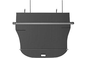 smnuxwm Cargo Cover for 2015-2019 Subaru Outback, Rear Trunk Luggage Cargo Cover Shielding Shade Interior Accessories（Carbon Fiber Texture）