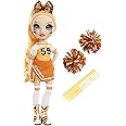 Rainbow High Cheer Poppy Rowan – Orange Cheerleader Fashion Doll with 2 Pom Poms and Doll Accessories, Great Gift for Kids 6-