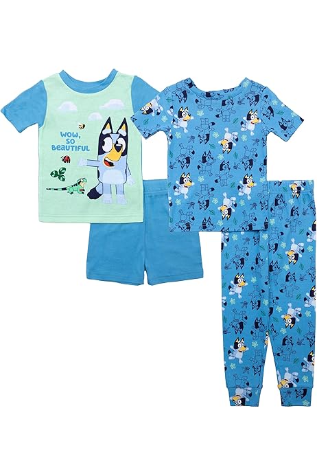 Girls Pajamas Bluey Pjs Kids Girls Pajamas Bluey Toddler In