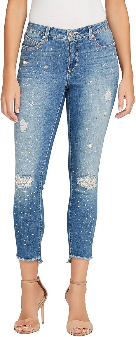 Bandolino Women's Lisbeth Curvy Skinny Crop Jean at Amazon Women's Jeans store