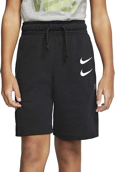 Nike Boy's B NSW Swoosh Ft Boy Shorts: Amazon.co.uk: Clothing