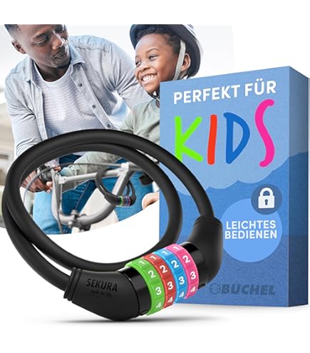 Amazon.com: ABUS Kids Folding Lock Bordo Lite Mini 6055C/60
