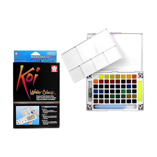 Easy Background Watercoloring with Liquid Masking Fluid – K Werner ...