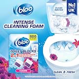 Bloo New In-Cistern Toilet Blocks Pack of 2 Fresh Flowers 400 Flushes view 2