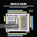 Corsair 2500D Airflow Small-Tower mATX Case Tempered Glass White view 5