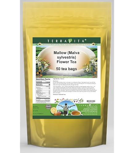 Amazon.com : Mallow (Malva sylvestris) Flower Tea (25 tea bags