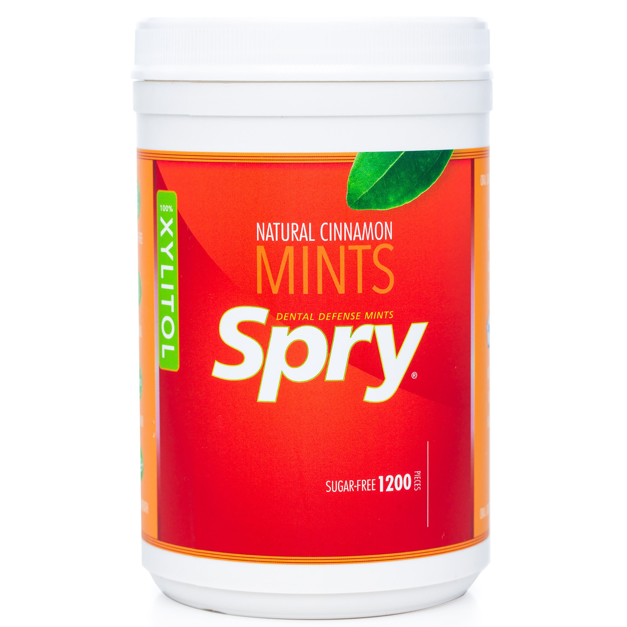 Spry Xylitol Mints, Natural Peppermint, 1200ct Grocery