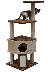 Go Pet Club F708 46" Kitten Tree,Beige