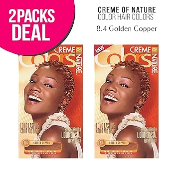 Buy Creme Of Nature Color Hair Colors 2 Pack 8 4 Golden