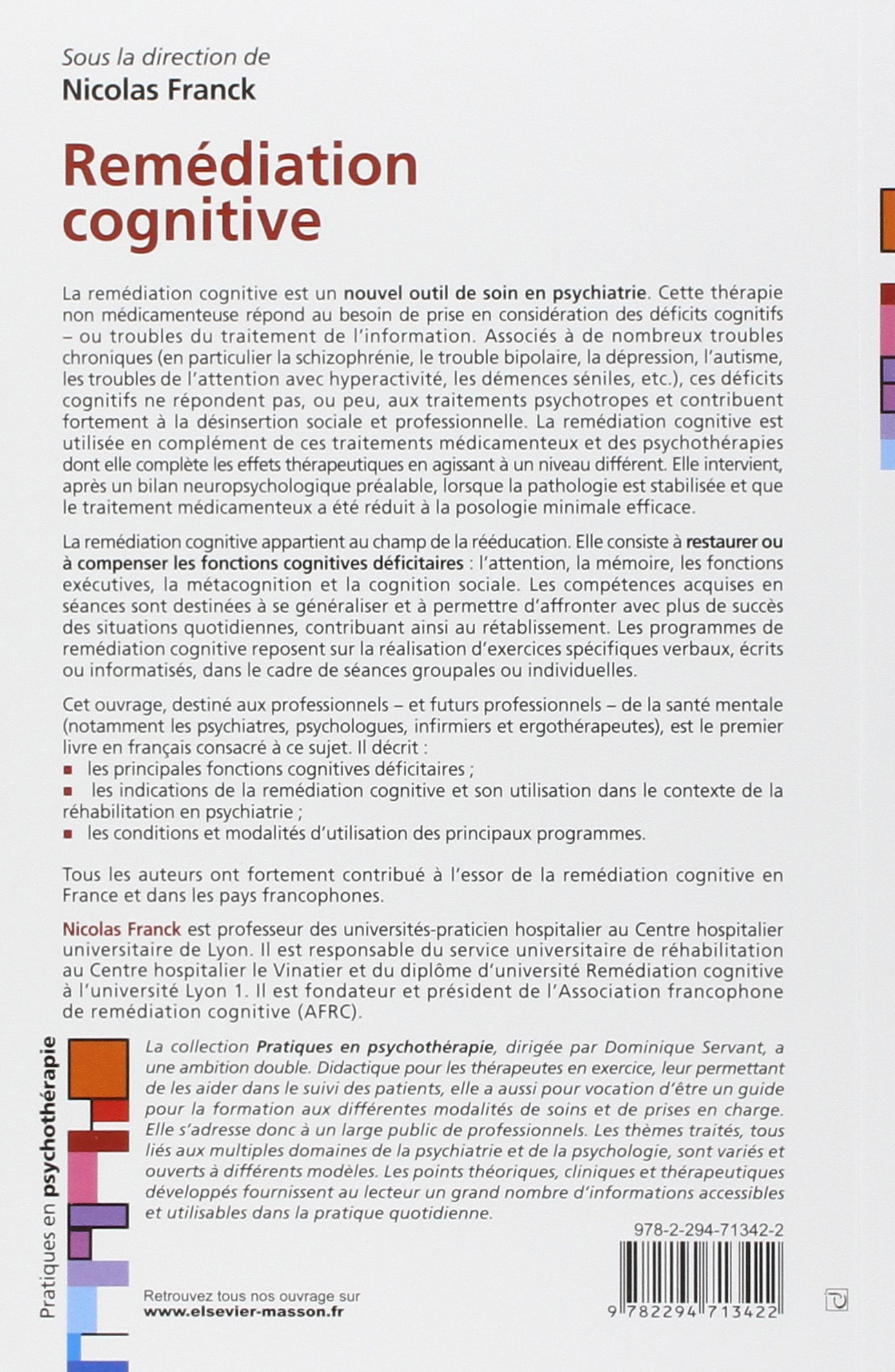 diplome universitaire remediation cognitive