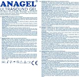 ANAGEL 250ml Ultrasound Transmission Gel Pack of 2 - Clear, Viscous view 3