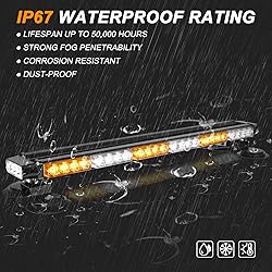 ASPL 29.5" 54 LED Strobe Light Bar Double Side