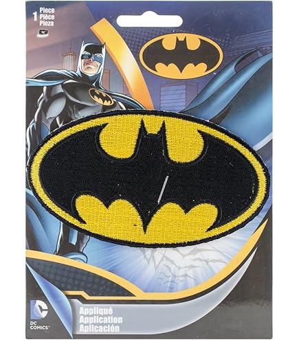 Patch Ricamata Con Logo Supereroe Robin Da Stirare O Cucire Su Vestiti