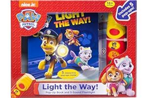 Nickelodeon PAW Patrol - Light the Way! A Little Flashlight Adventure Sound Book - PI Kids