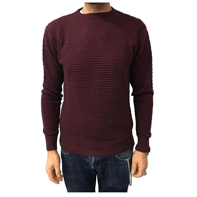 maglia bordeaux uomo