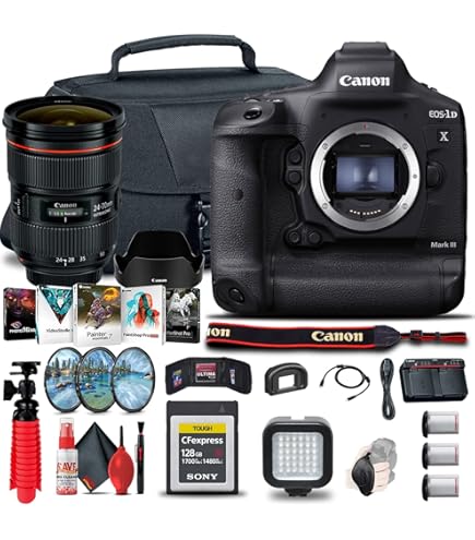 Amazon.com : Canon EOS-1D X Mark III DSLR Camera (Body Only