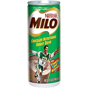 MILO Chocolate Nutritional Energy Drink 24, 8 fl. oz. Cans