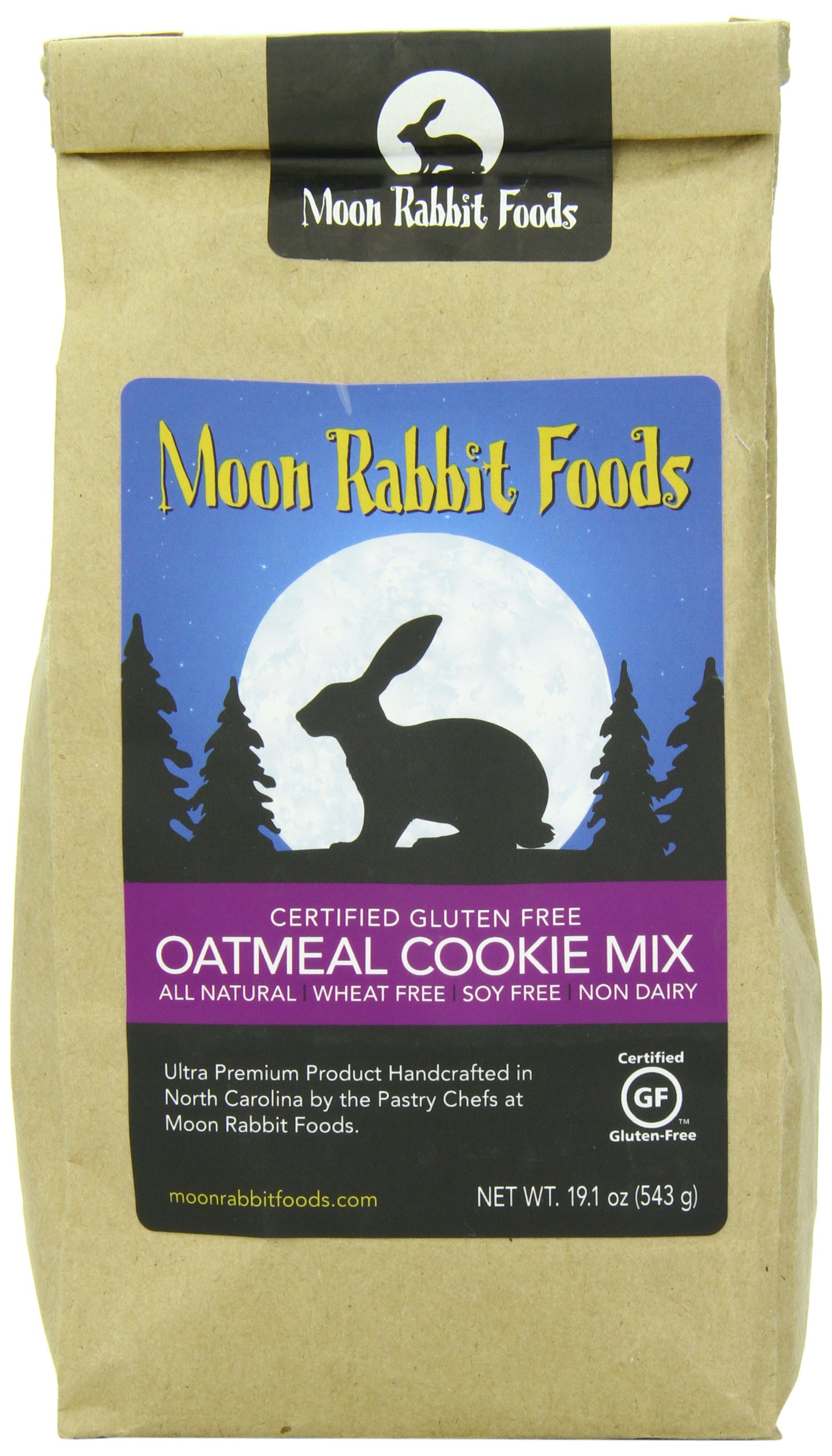 Amazon.com : Moon Rabbit Gluten Free Pancake and Waffle Mix, 17.2-Ounce ...