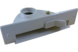 Plastiflex VACPAN Central Vacuum Sweep Inlet Valve - Plastic, Check Valve, 1.5 Inches, 1 Port