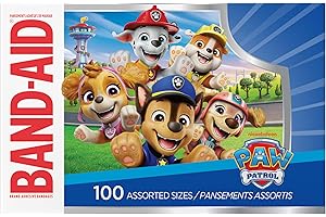 BAND-AID® Brand Adhesive Bandages, PAW Patrol Assorted 100 count