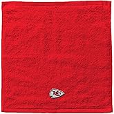 Northwest Kansas City Chiefs NFL Team Logo Wash Cloth 4 Pack 12 x 12 Inches