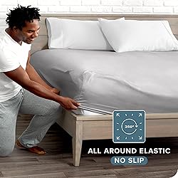Bare Home Fitted Bottom Sheet King Size - Premium