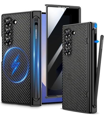 Amazon.com: YQODSZ for Samsung Galaxy Z Fold 6 Case with Privacy
