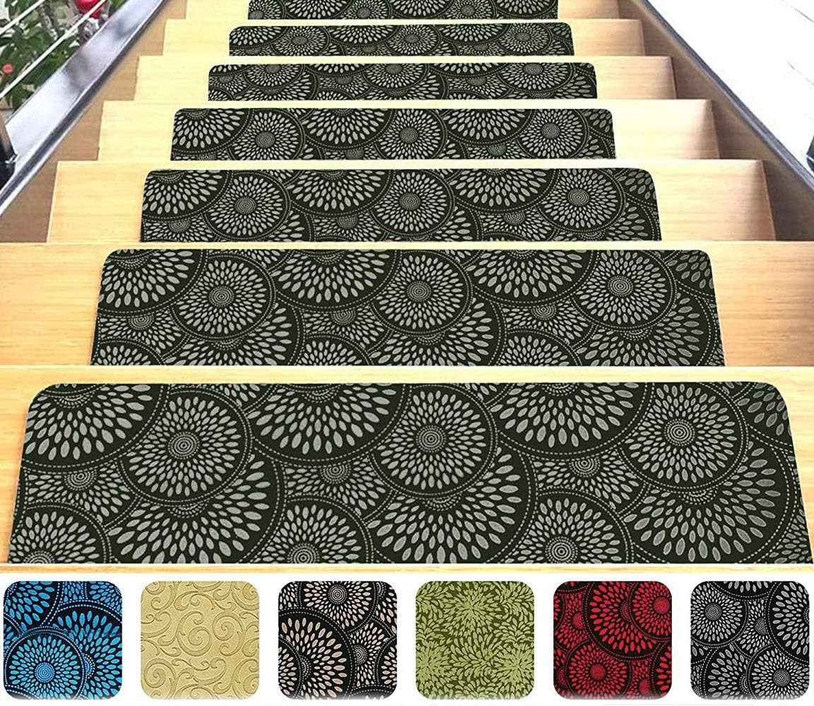 Best installing carpet treads on stairs