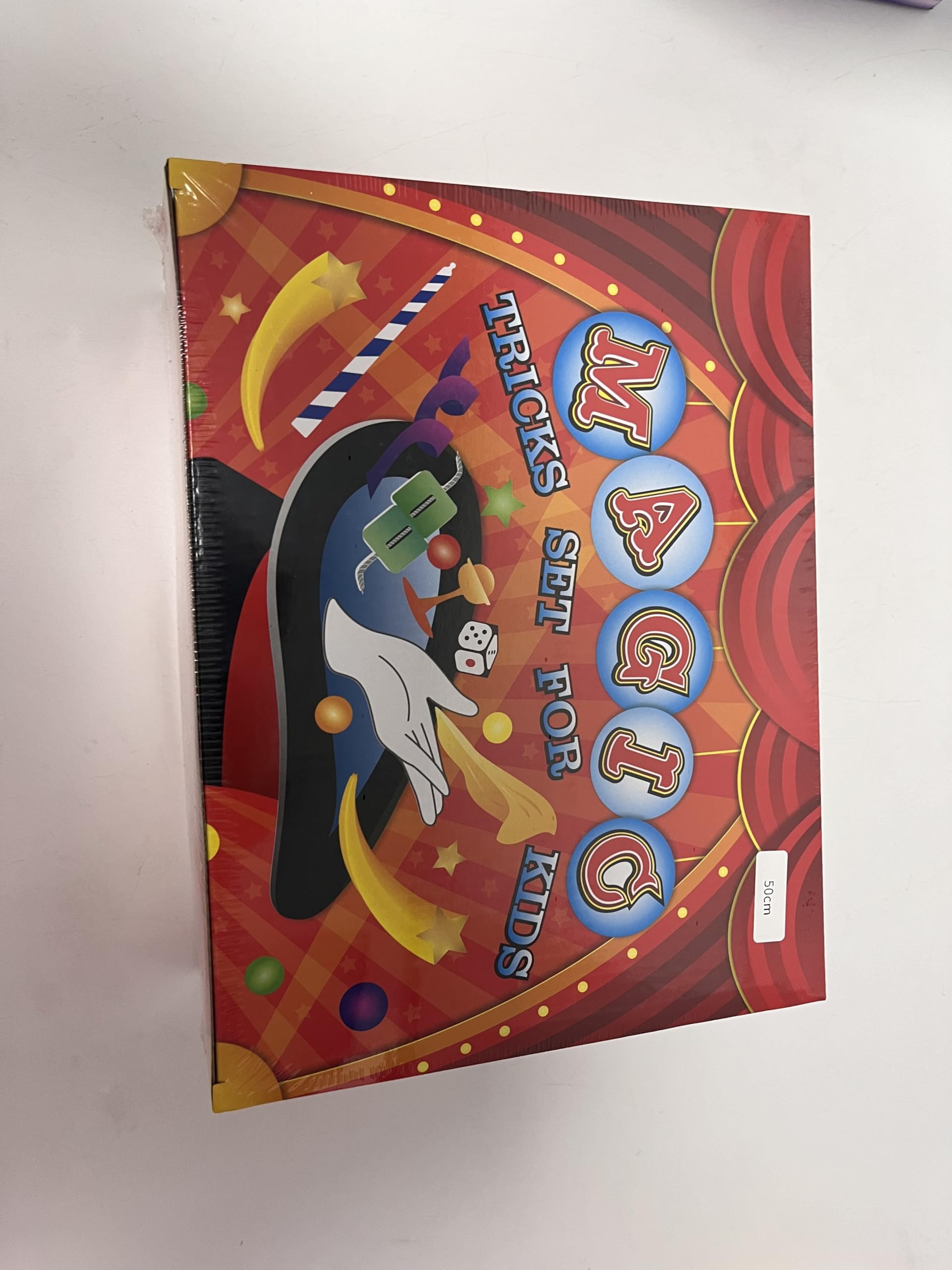 Heyzeibo Magic Kit for Kids - Magic Tricks Games Toy for Girls & Boys, Magician Pretend Play Dress Up Set with Magic Props & More Magic Tricks, Instruction Manual, for Beginners Toddlers