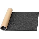 Aolabela Grip Tape, 33" x 9", No Air Bubbles, Black Griptape for Skateboards &amp; Scooters