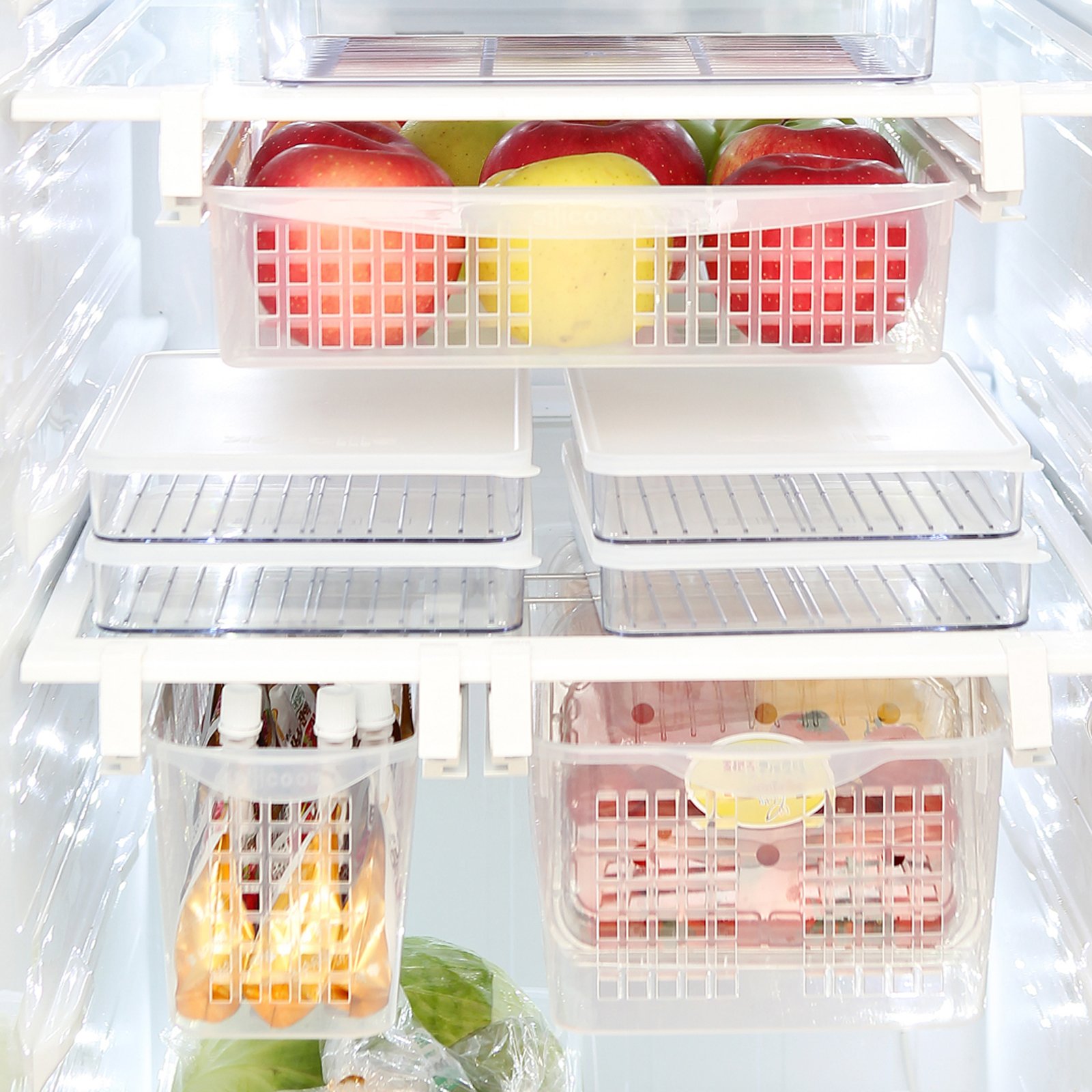 PROMART SMART DESIGN Refrigerator Pull Out Bin and Home Organizer