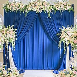 10ftx12ft Wrinkle Free Royal Blue Backdrop