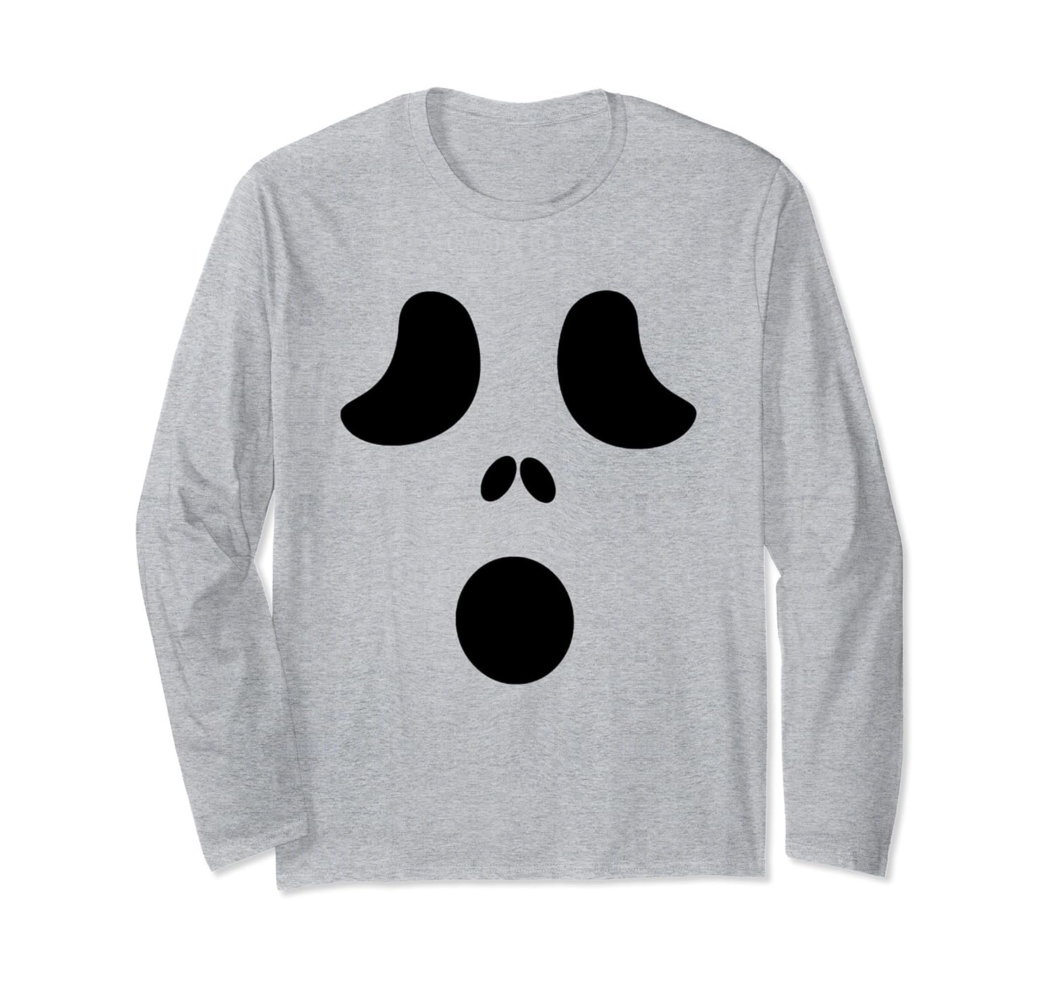 Ghost Halloween Costume Long Sleeve T-shirt-ANZ