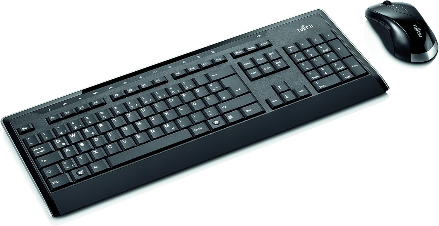 Fujitsu Wireless Keyboard Set Lx901 Handbuch Fujitsu LX901 ES Wireless Tastatur, Maus Set schwarz: Amazon.de