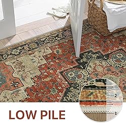 GENIMO 2x5 Runner Rugs for Hallway, Machine
