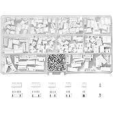 Litorange 500PCS 2.54mm 2/3/4/5/6 Pin Housing JST Adapter Cable Connector Socket Male and Female JST-XH Connector Kit with Fe