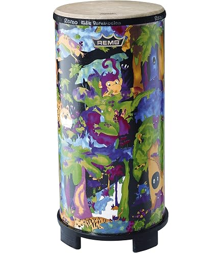 Amazon.com: REMO Kids Percussion Tubano Fliptop Set DP-25TU-01
