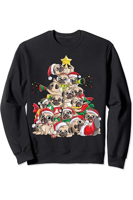 Corgi Santa Christmas Tree Lights 